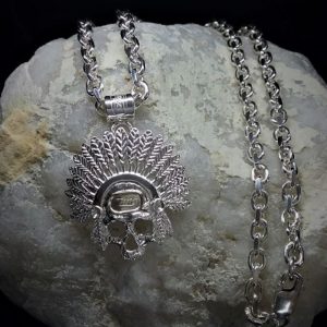 Indian Headdress Pendant