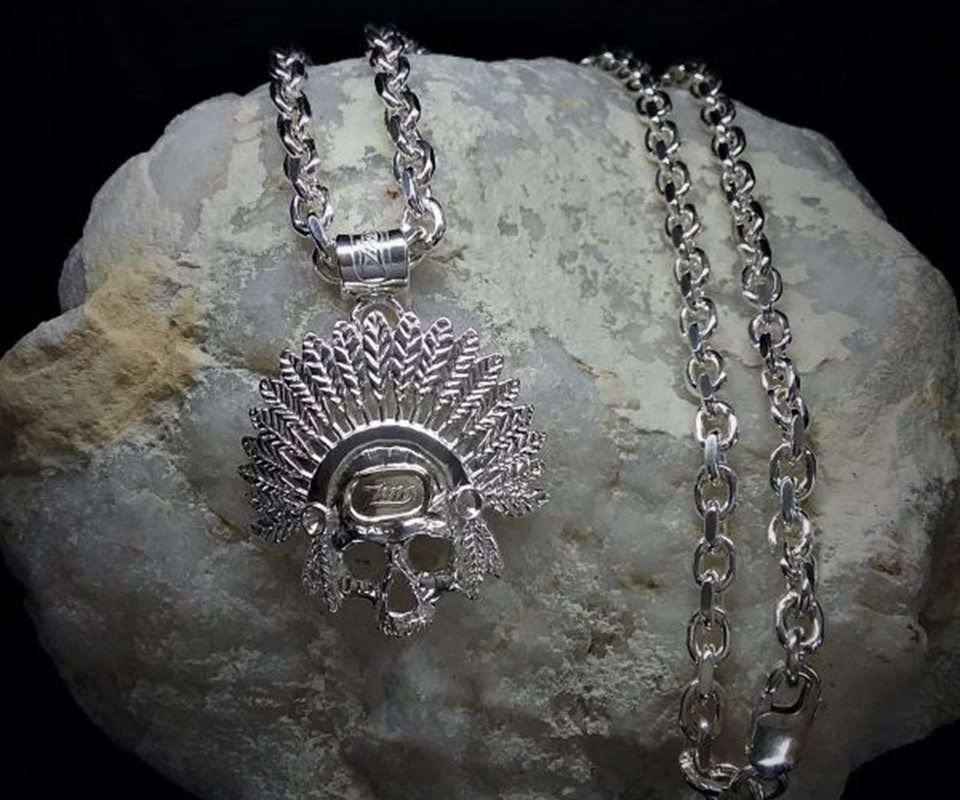 Indian Headdress Pendant